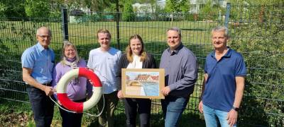 Vorstandsmitglieder: v.l. Reinhard Stricker, Angela Reimers, Dennis Schelletter, Marceline Daukant, Sven Wpkemeier, Frank Timmermann